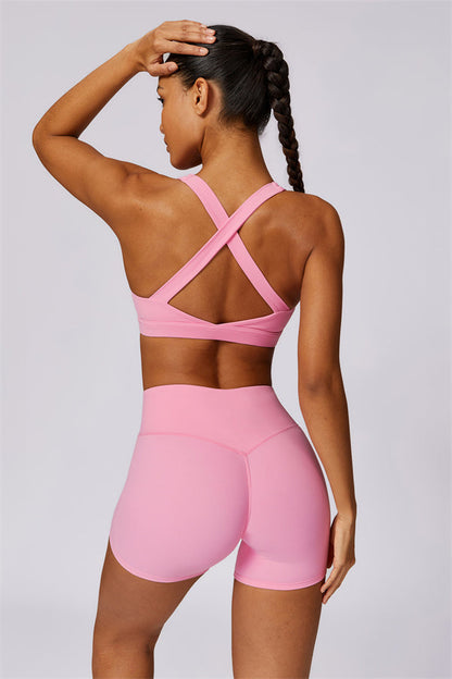SculptFit Seamless Bra & Shorts Set