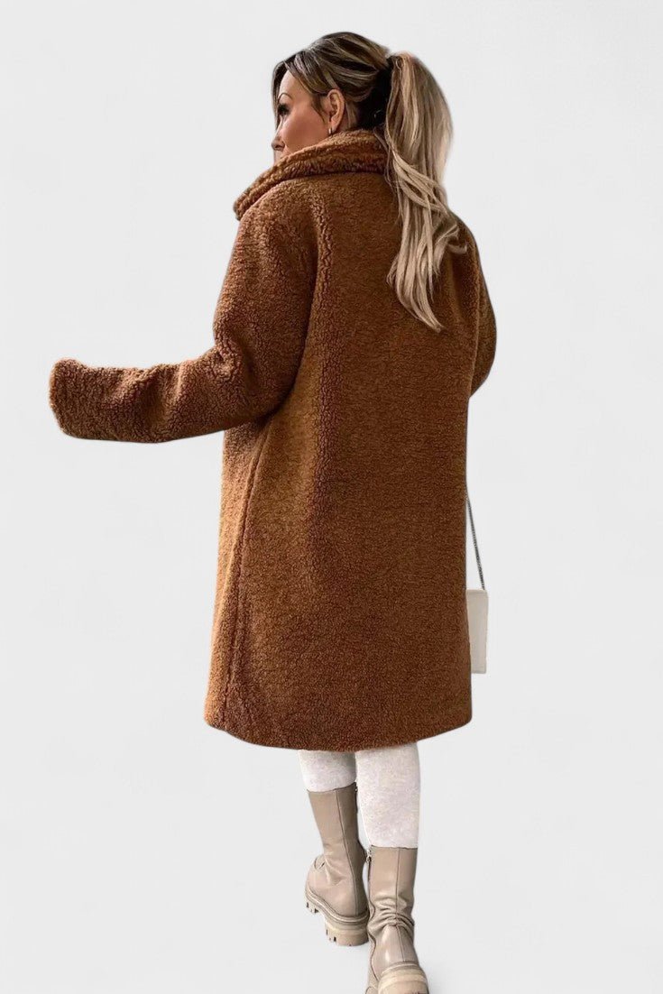 Longline Teddy Coat