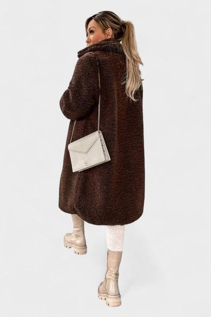 Longline Teddy Coat