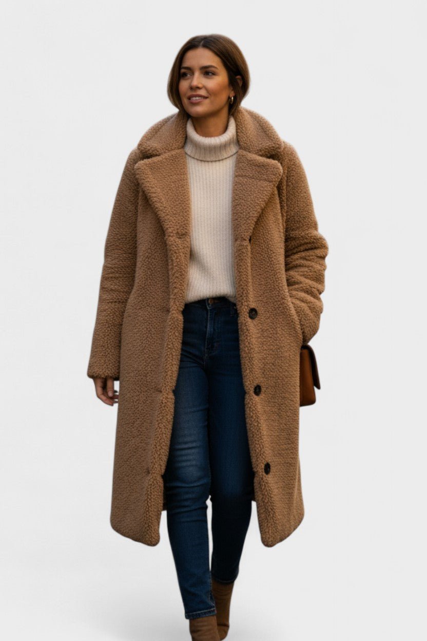 Longline Teddy Coat