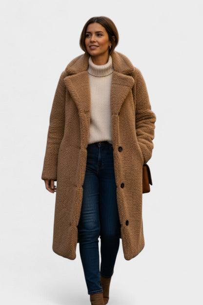 Longline Teddy Coat