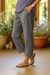 Relaxed Straight Leg Trousers