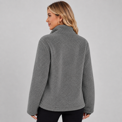 Teddy Fleece Jacket Zip Up