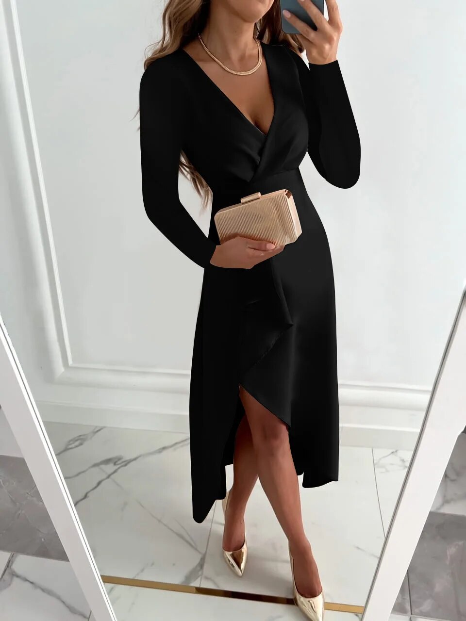 Elegant Midi Dress