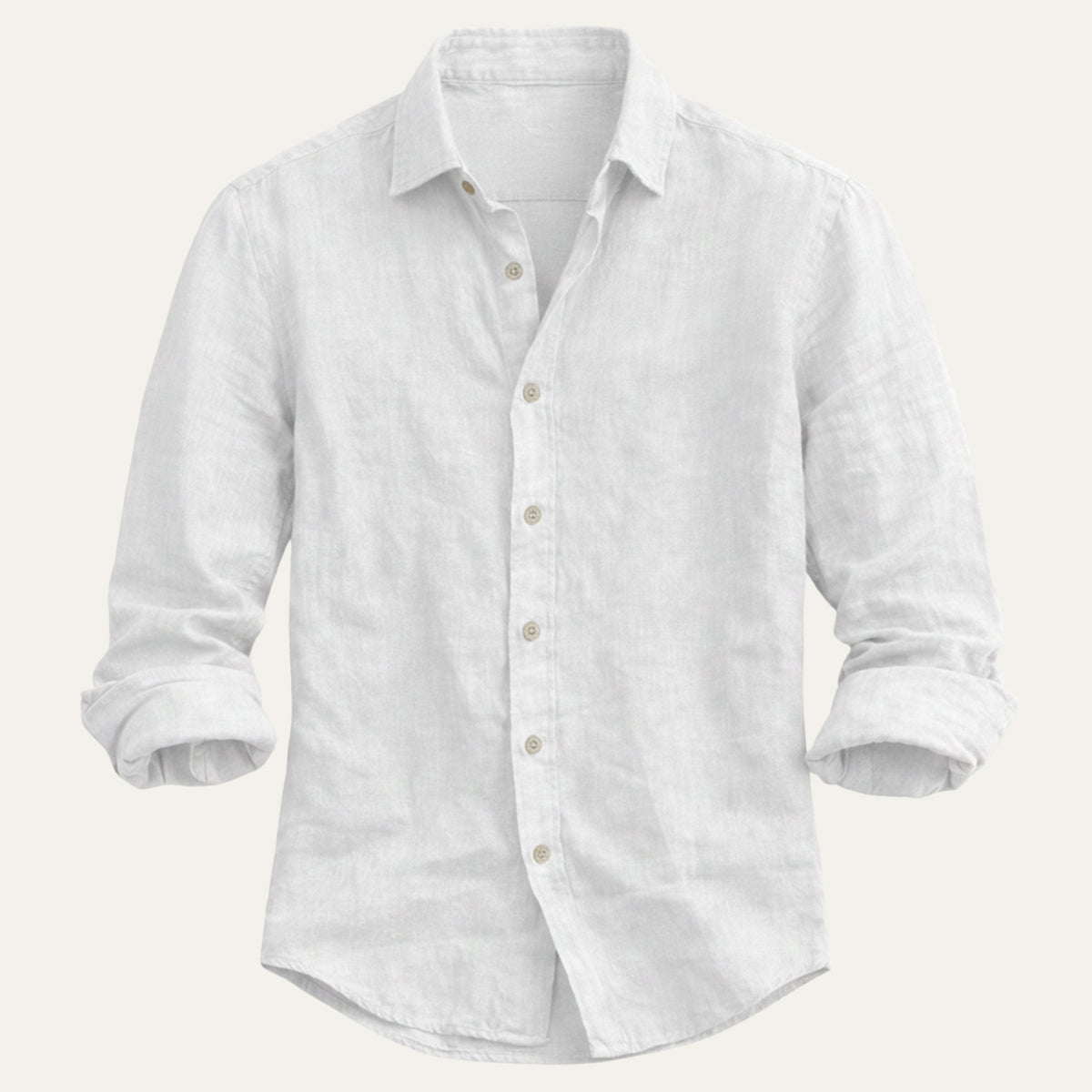 Summer Casual Fit Linen Shirt