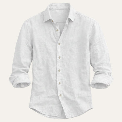 Summer Casual Fit Linen Shirt