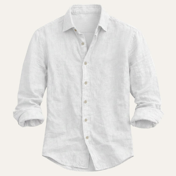 Summer Casual Fit Linen Shirt