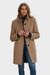 Tailored Wool Blend Coat