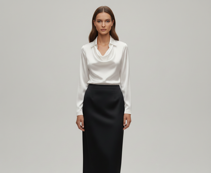 Classy Satin Blouse