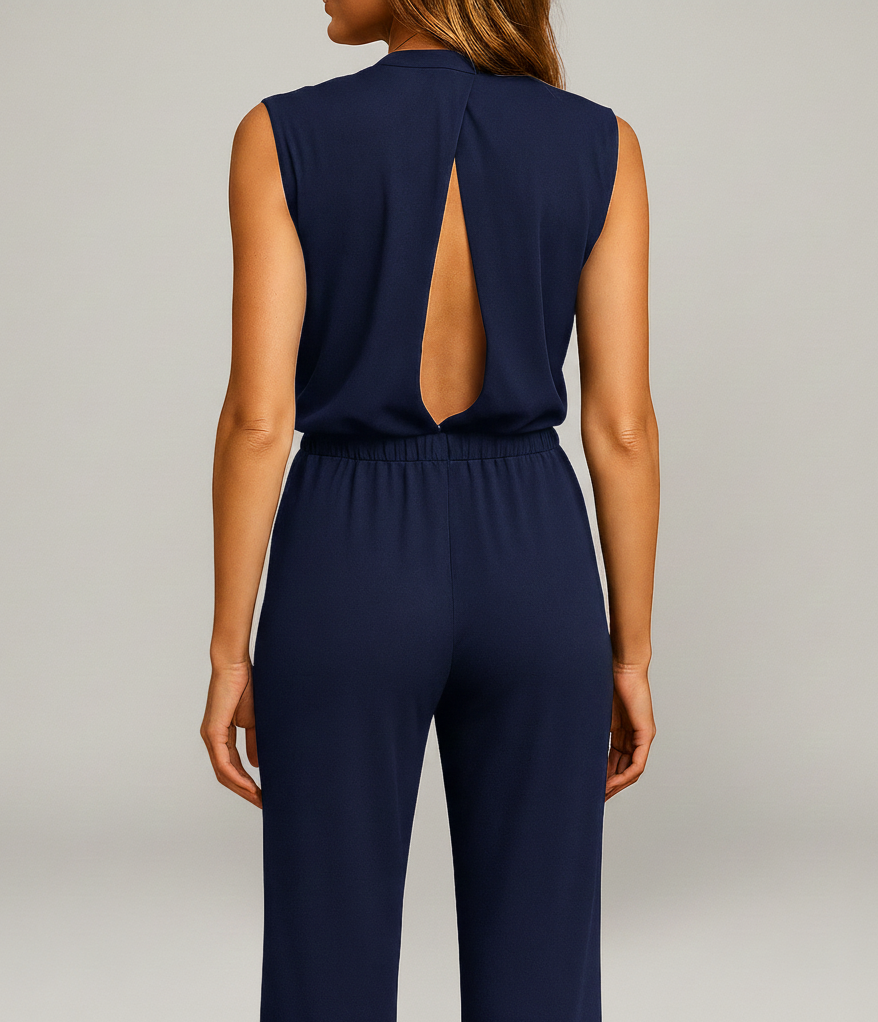 Elegant wide-leg jumpsuit