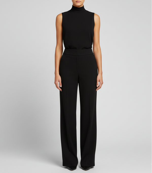 Elegant wide-leg jumpsuit
