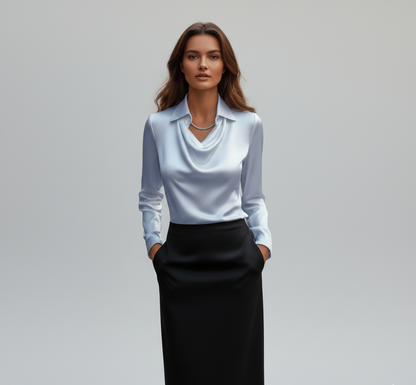 Classy Satin Blouse