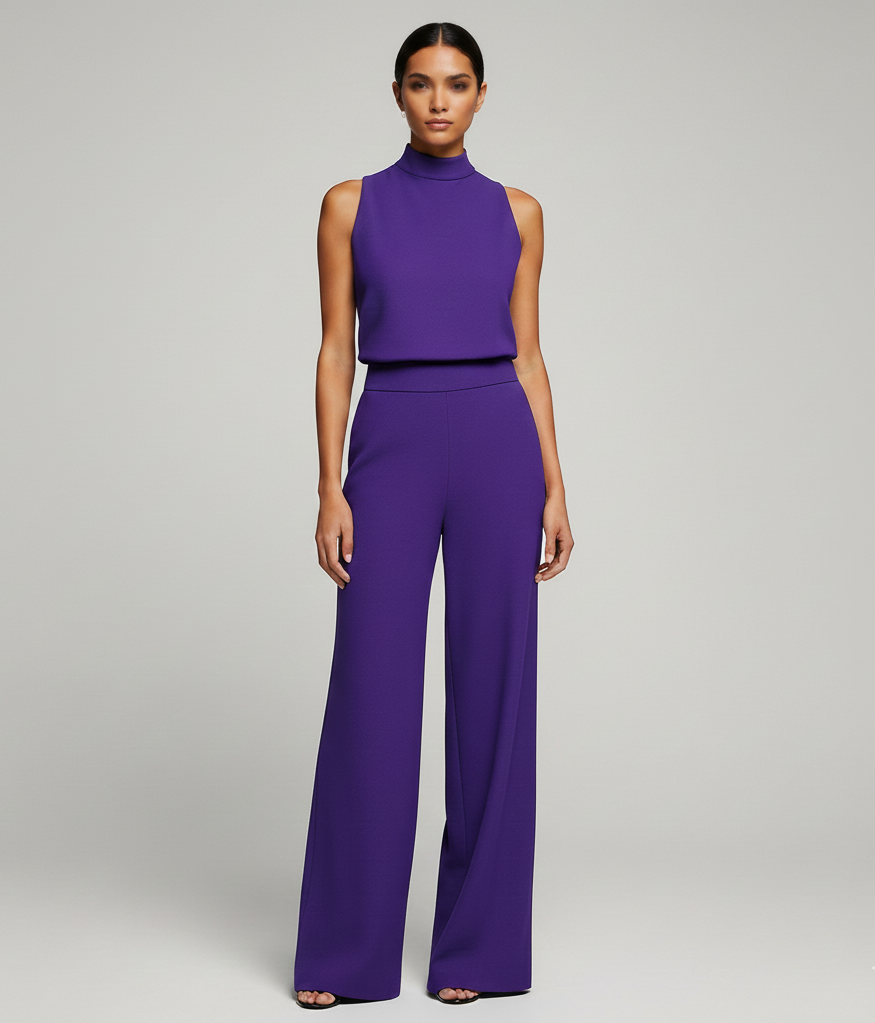 Elegant wide-leg jumpsuit