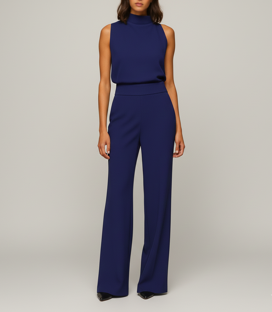 Elegant wide-leg jumpsuit