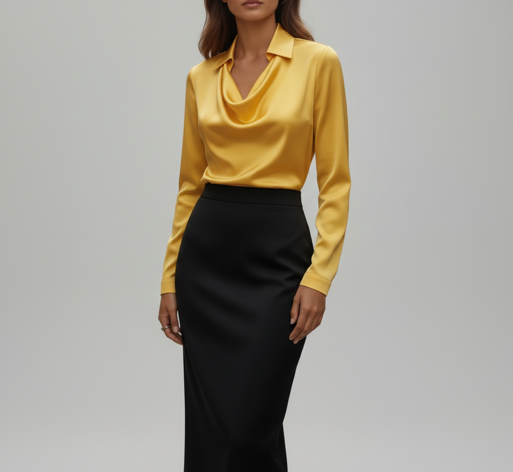 Classy Satin Blouse