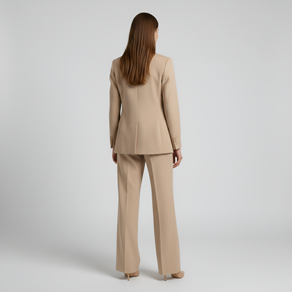 Pantsuit: blazer and elegant trousers