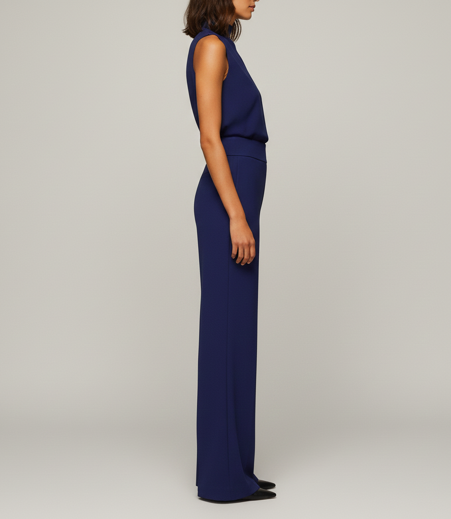 Elegant wide-leg jumpsuit