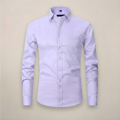 Long-Sleeved Shirt Wrinkle-Free Finish