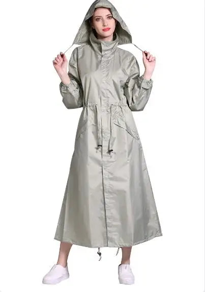 Longline Waterproof Rain Poncho