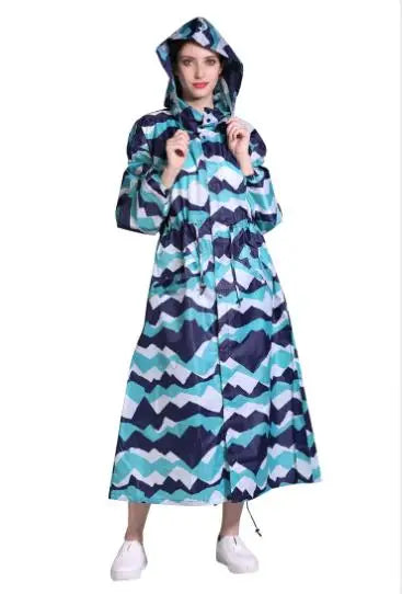 Longline Waterproof Rain Poncho