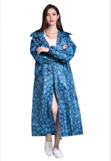 Longline Waterproof Rain Poncho