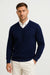 Pullover V-Neck Slim Fit Elegant Casual Wear