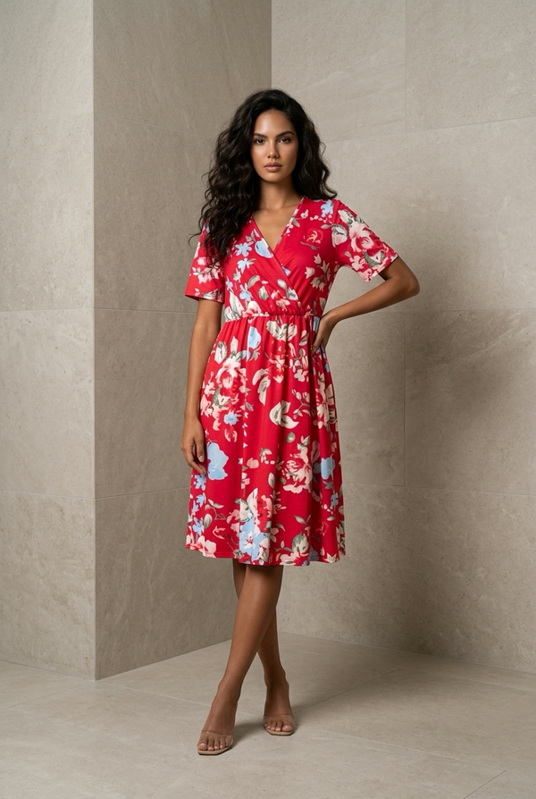 Effortless Elegance Midi Dress