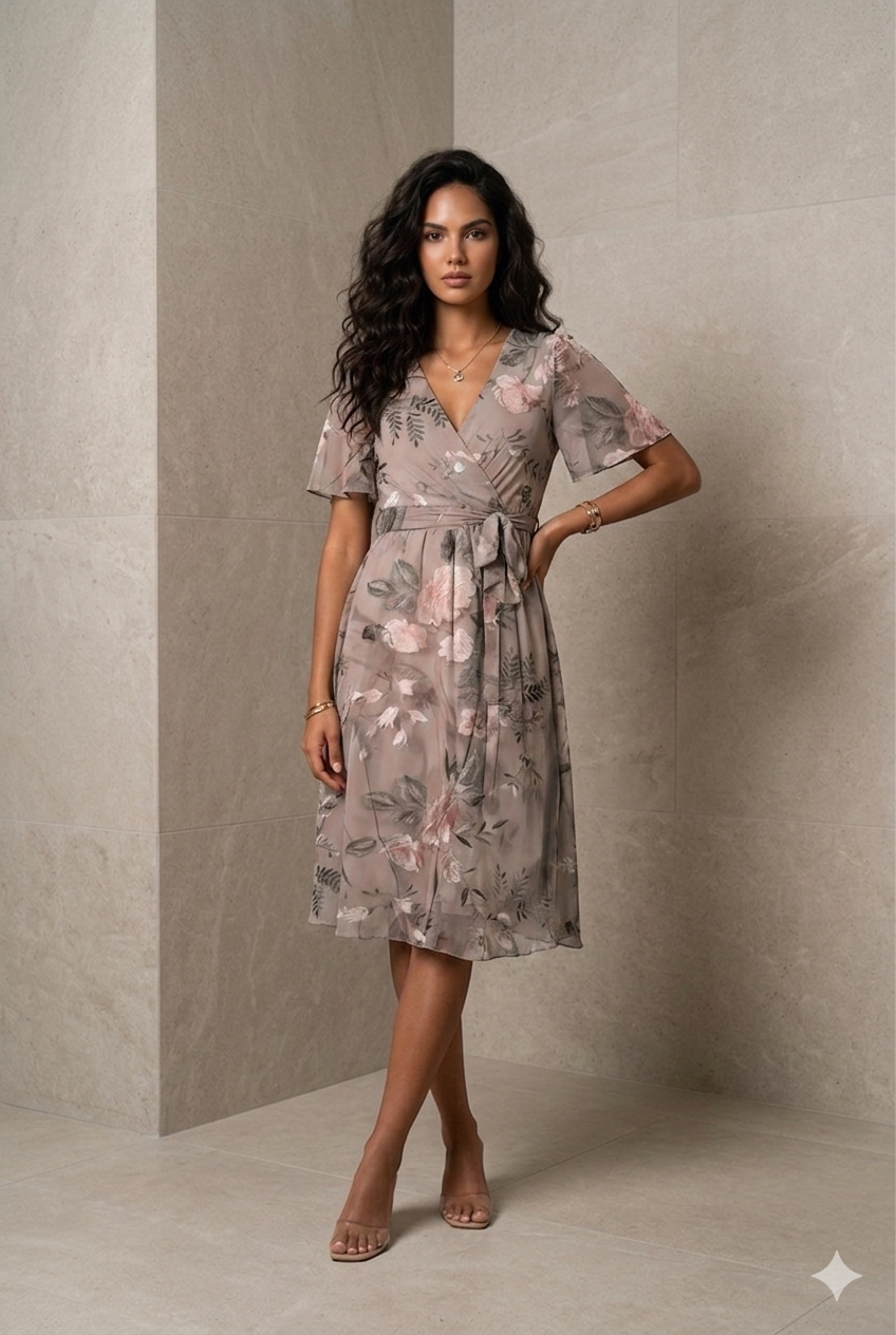 Effortless Elegance Midi Dress