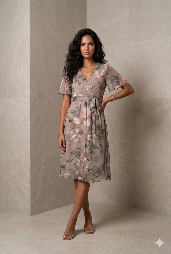 Effortless Elegance Midi Dress