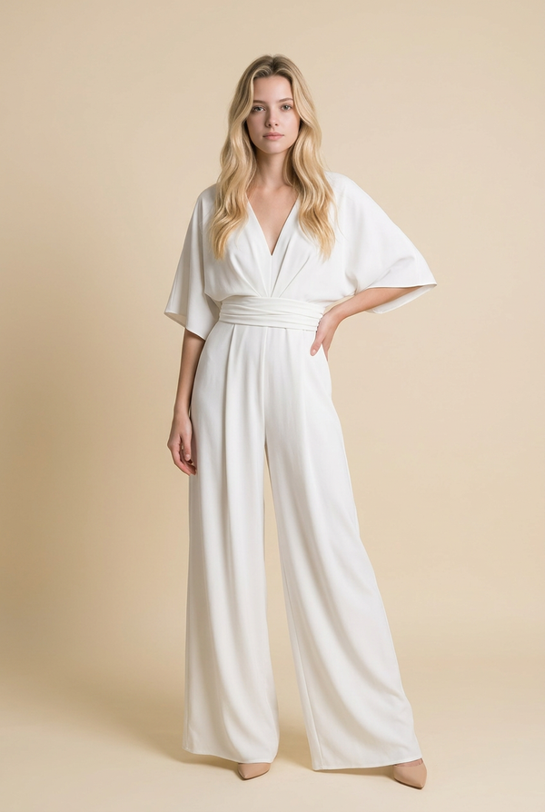 Elegant and Flattering Fitted Jumpsuit
