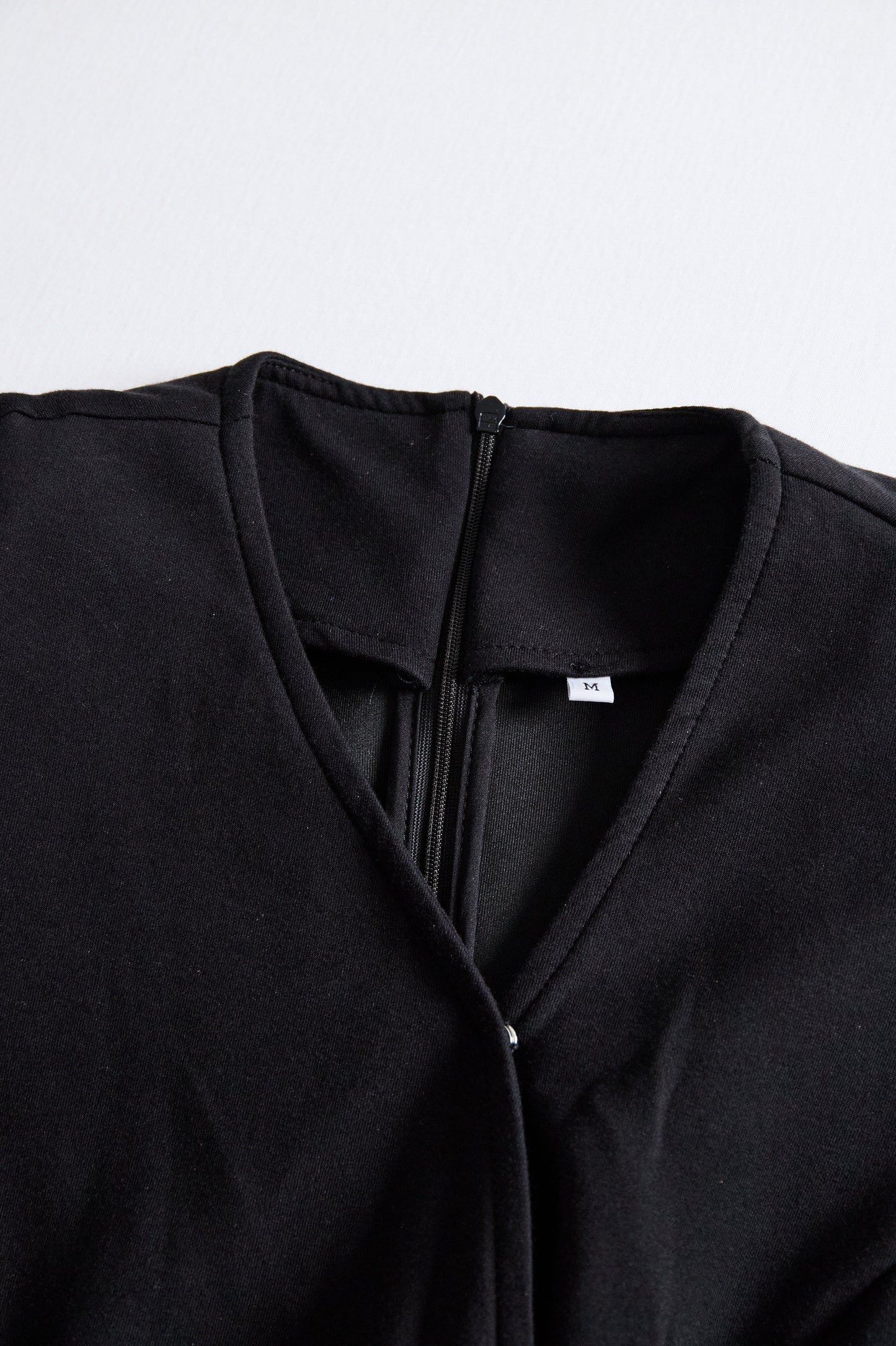 Wrap-Front Midi Dress