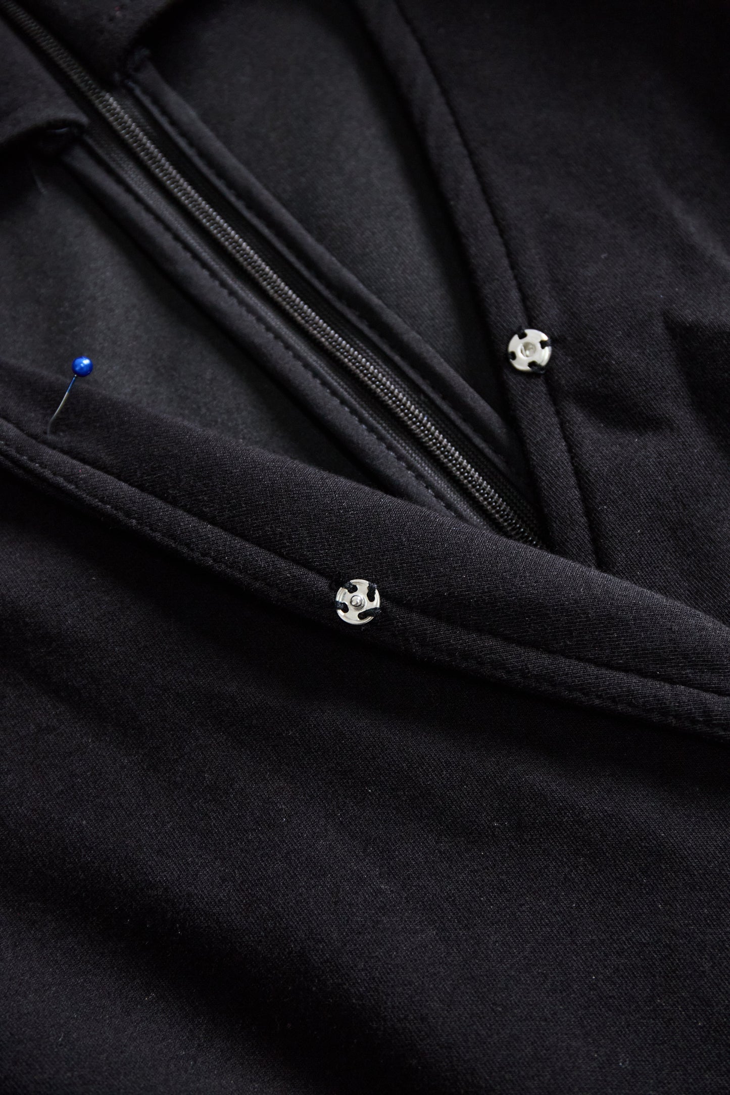 Wrap-Front Midi Dress