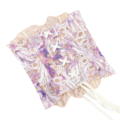 Seductive lace corset top