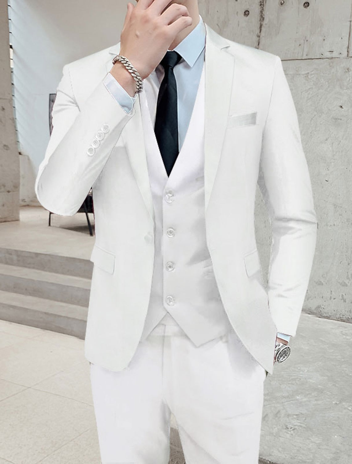 Kane Single-Breasted Three-Piece Suit