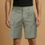 Cargo Shorts with Flap Pockets and Zipper