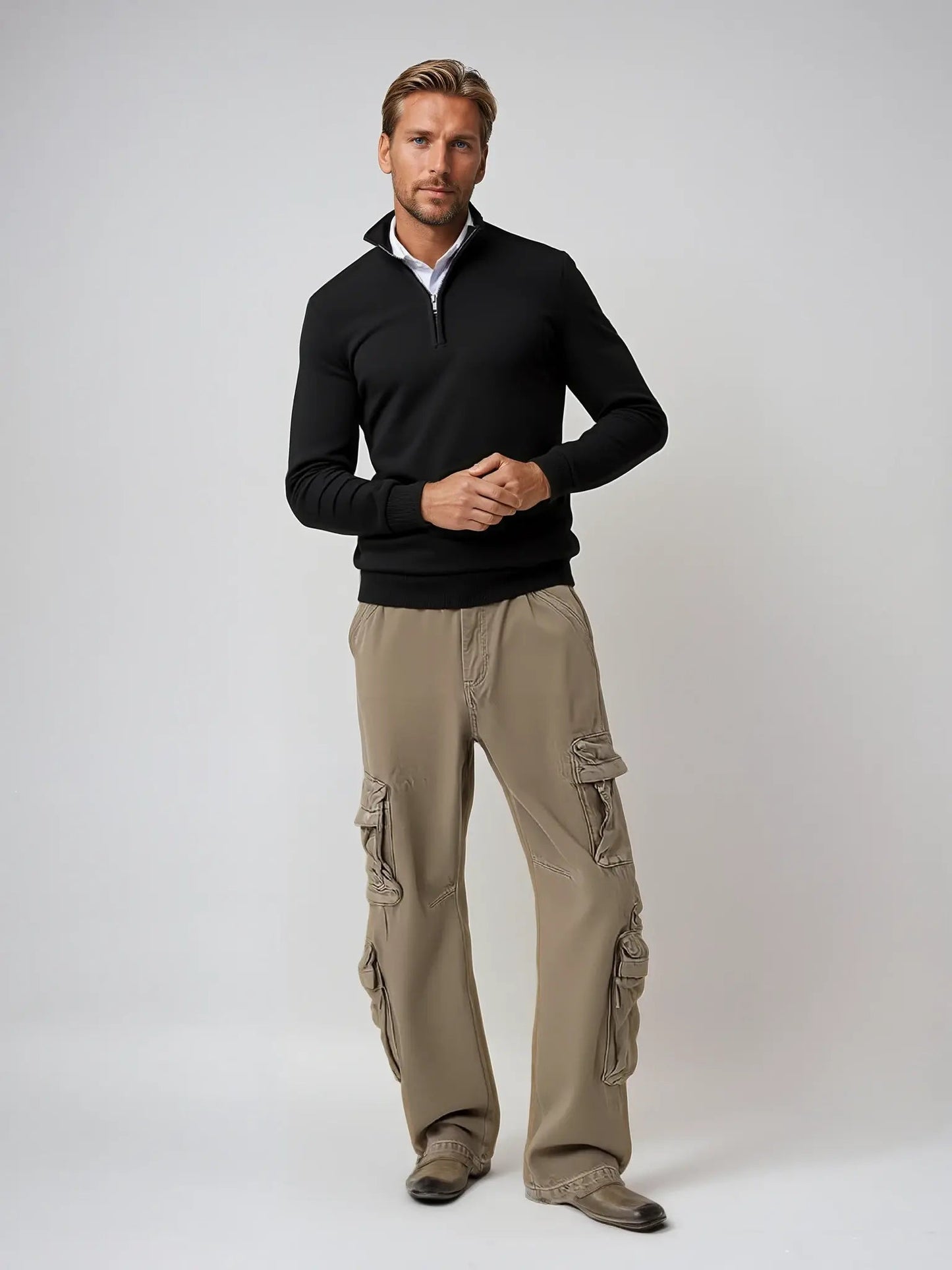 Classic Half-Zip Sweater