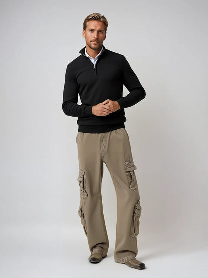 Classic Half-Zip Sweater