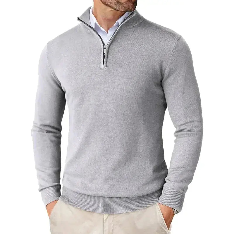 Classic Half-Zip Sweater