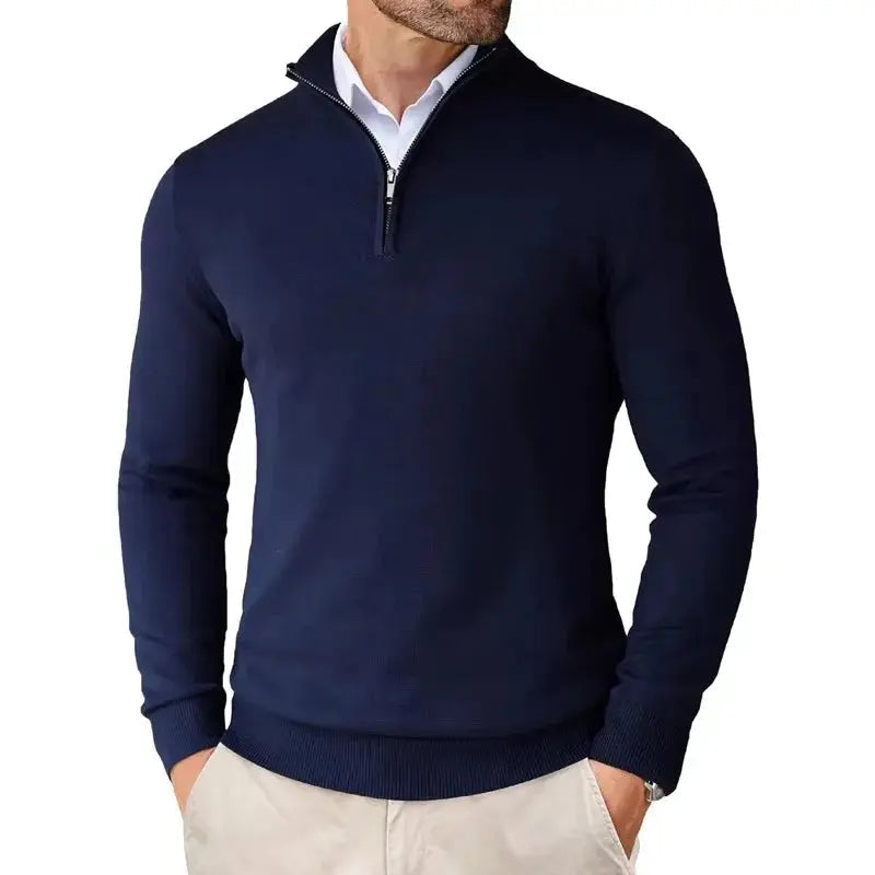 Classic Half-Zip Sweater