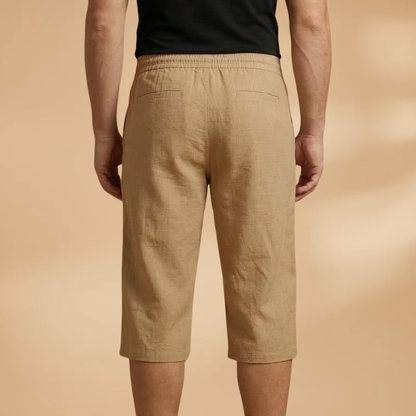 Shorts with Drawstring and Side Storage Pockets