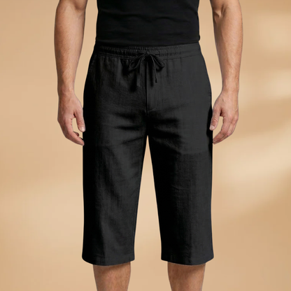 Shorts with Drawstring and Side Storage Pockets