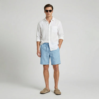 Breathable Linen Summer Shorts