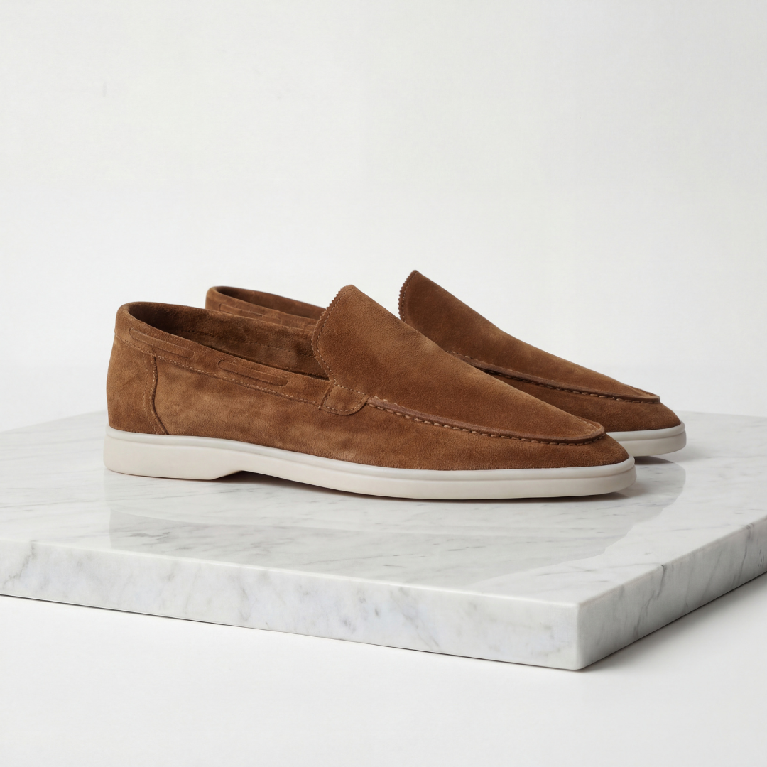 Classic Suede Loafers