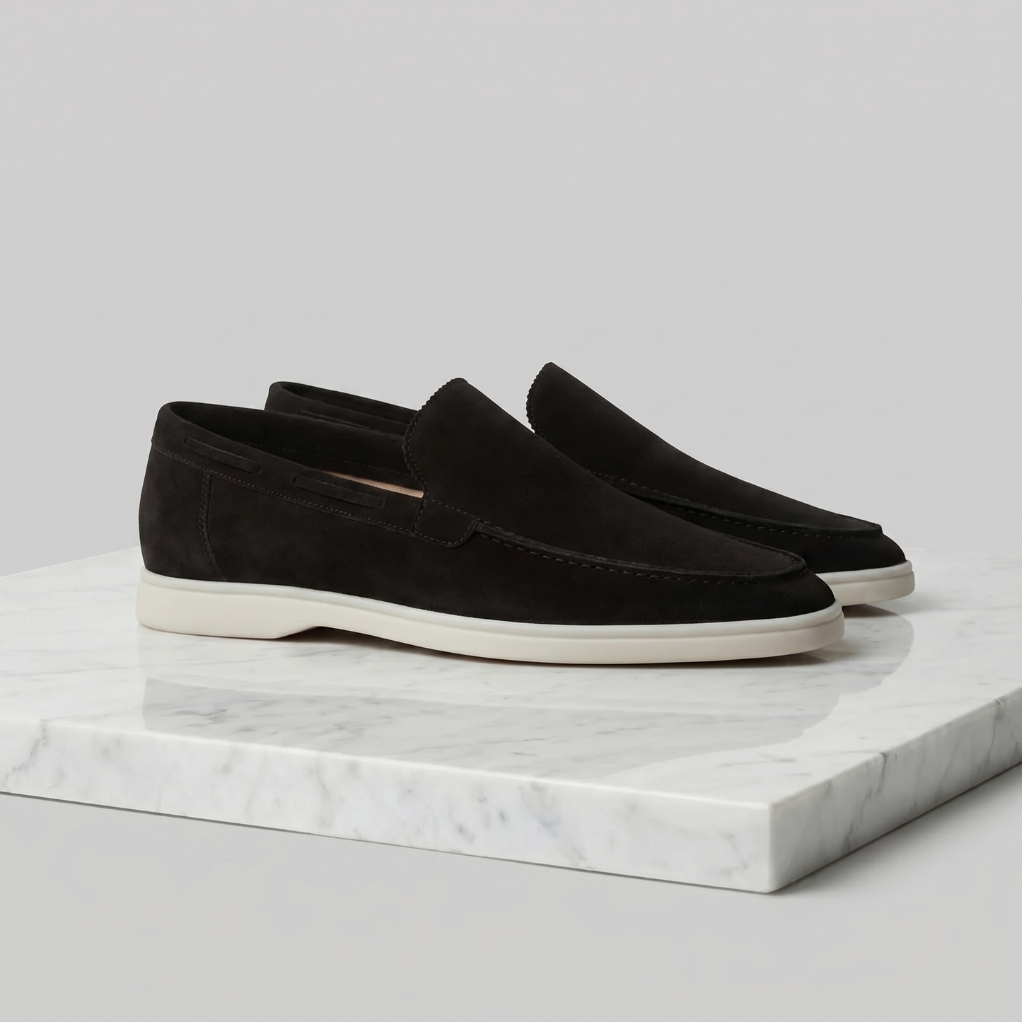 Classic Suede Loafers