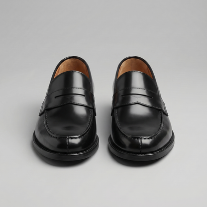 Leather Penny Loafers