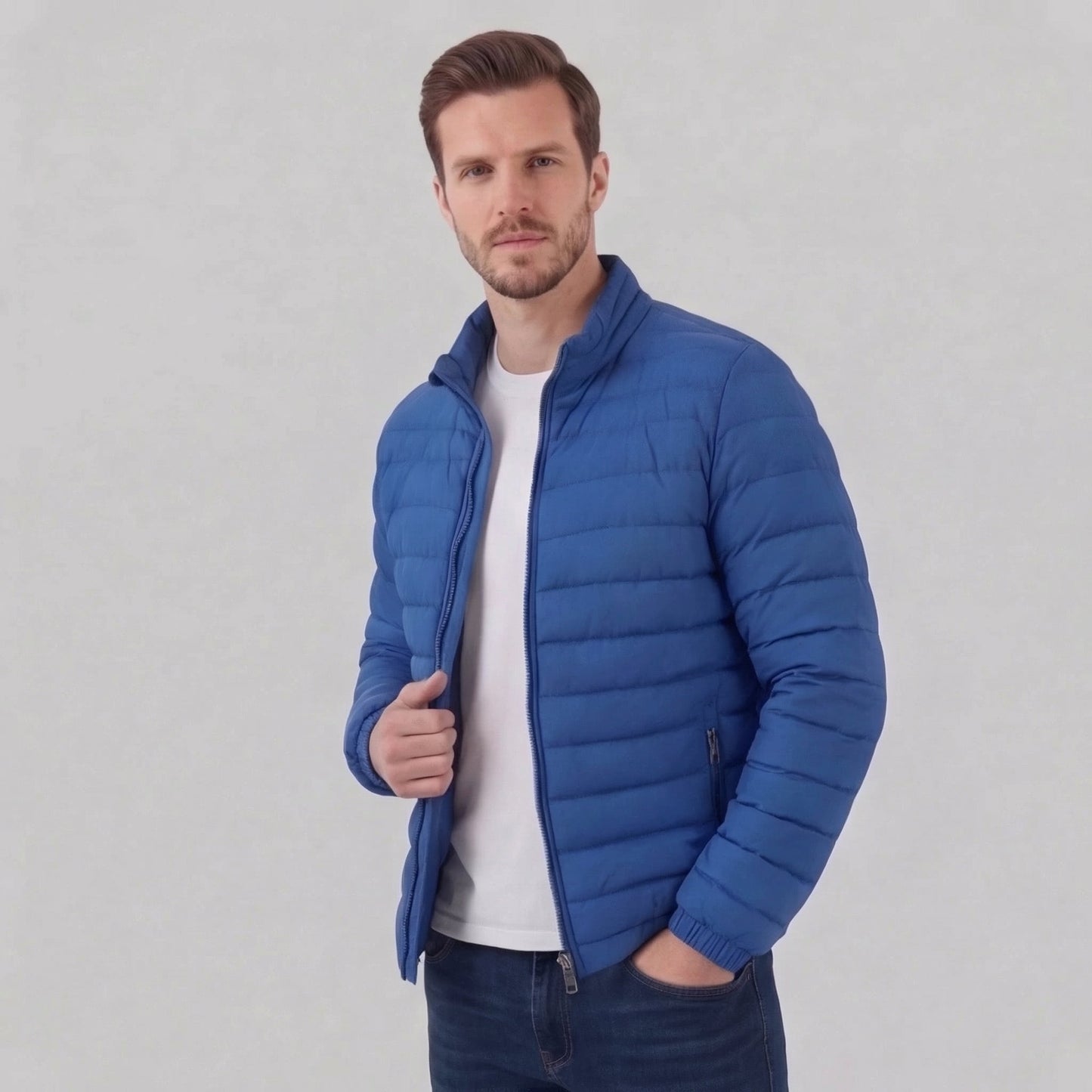 Lightweight Puffer Spring Jacket