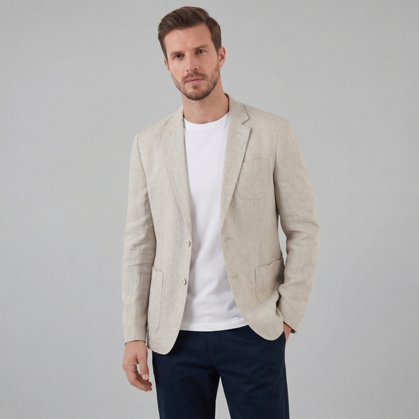 Linen Blazer Jacket