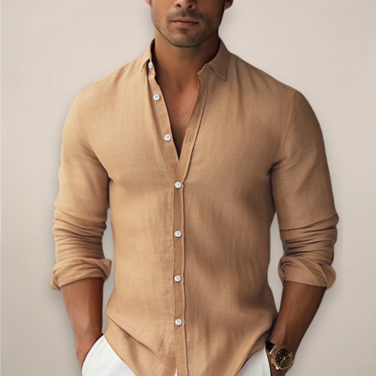 Casual Linen Summer Shirt