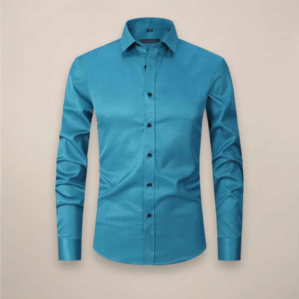 Long-Sleeved Shirt Wrinkle-Free Finish