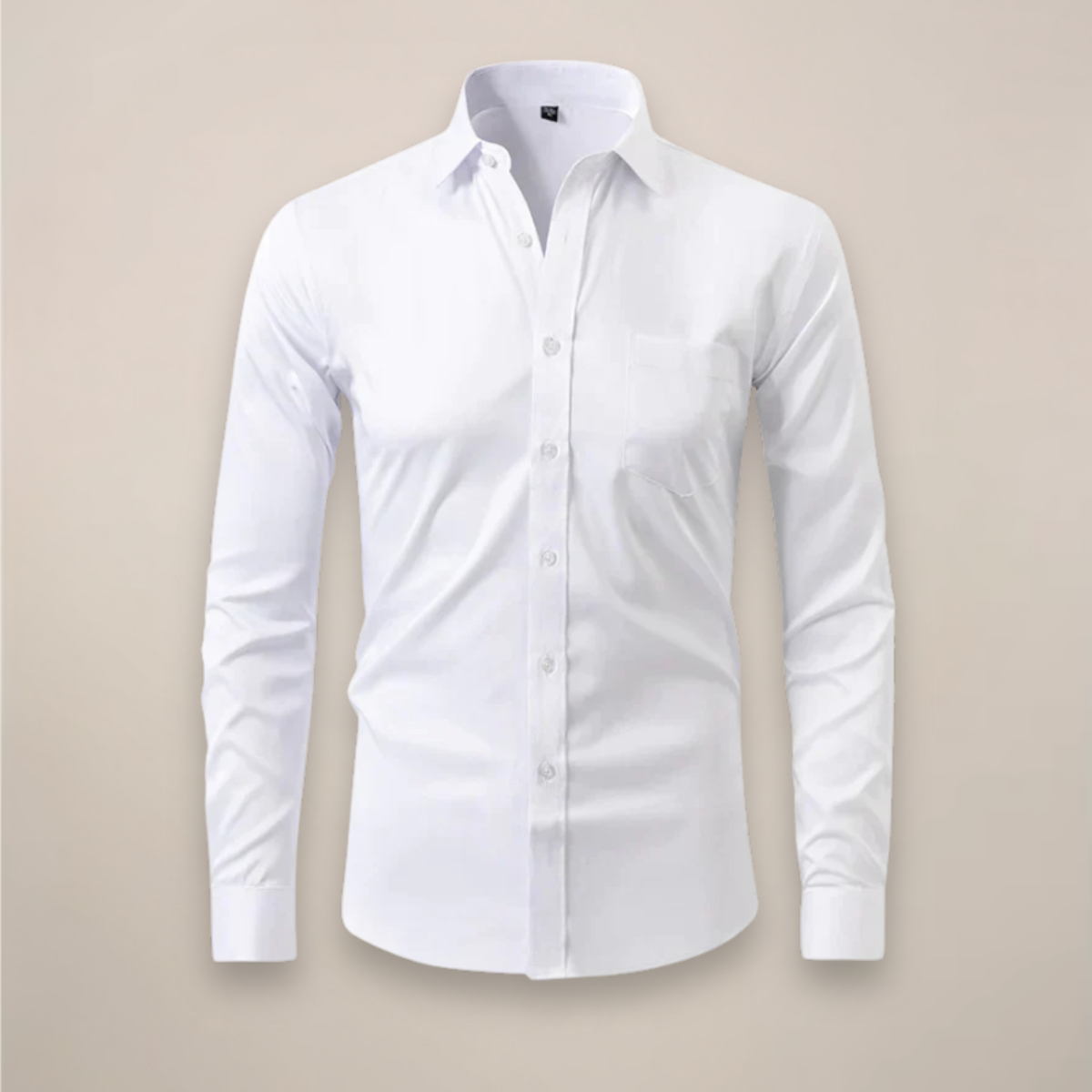 Long-Sleeved Shirt Wrinkle-Free Finish